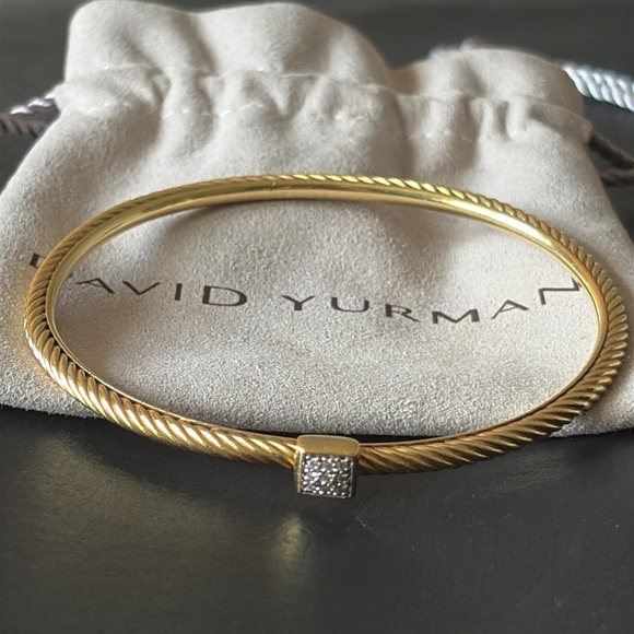 Authentic David Yurman Starburst Gold Bracelet - Picture 5 of 6